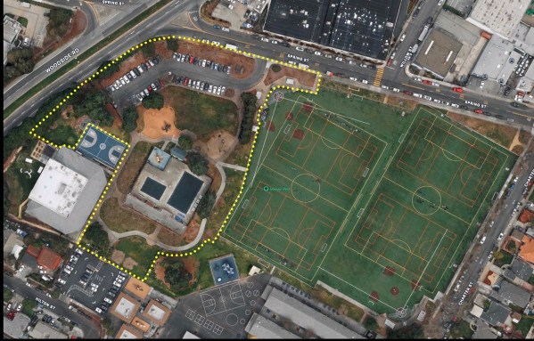 Hoover Park aerial (existing) annotated.