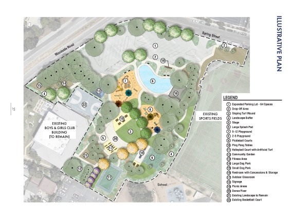 Hoover Park master plan.