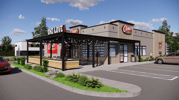 Raising Cane's render.